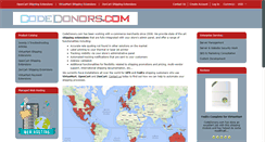 Desktop Screenshot of codedonors.com
