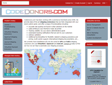 Tablet Screenshot of codedonors.com
